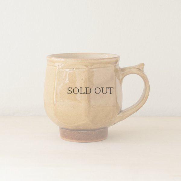 画像4: 【湯町窯】モーニングカップ（面取キイロ)