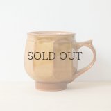 【湯町窯】モーニングカップ（面取キイロ)