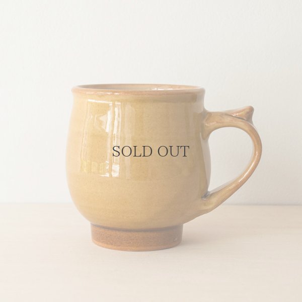 画像1: 【湯町窯】モーニングカップ（キイロ）