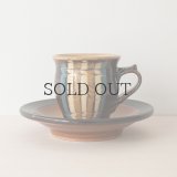 【湯町窯】カップ＆ソーサー ウズラ(A)