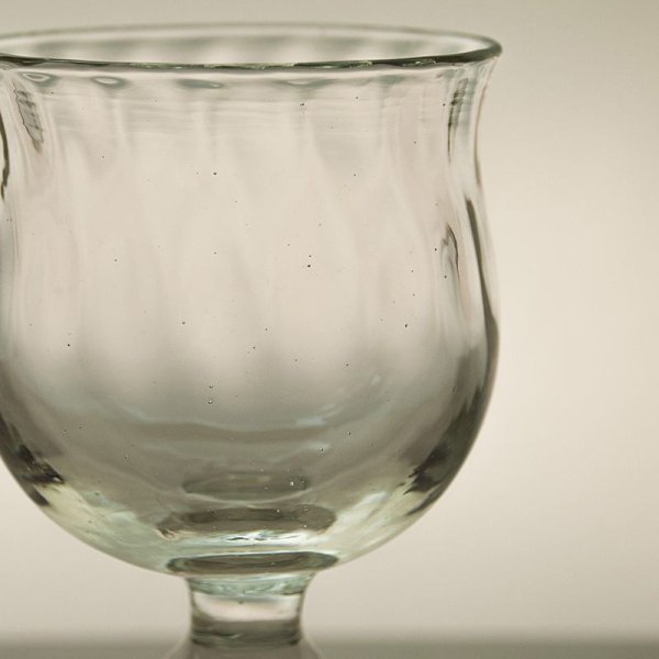 画像9: 【石川硝子工藝舎】網目ワイングラス (9)