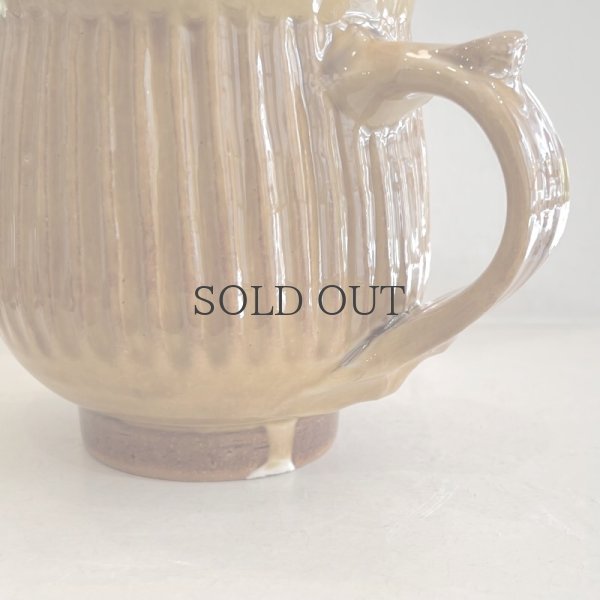 画像6: 【湯町窯】モーニングカップ（しのぎキイロ) (6)