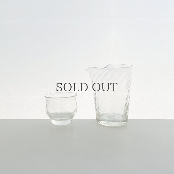 画像8: 【石川硝子工藝舎】網目片口(大) (8)