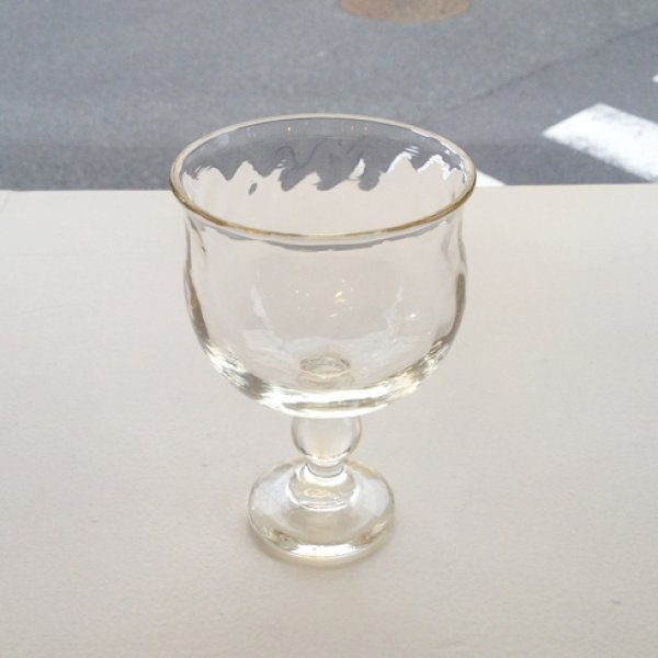 画像7: 【石川硝子工藝舎】網目ワイングラス (7)