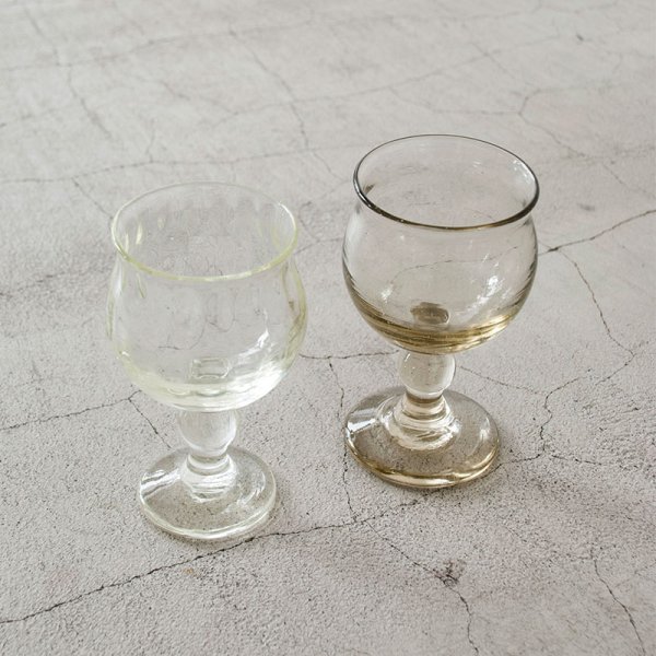 画像14: 【石川硝子工藝舎】網目ワイングラス (14)