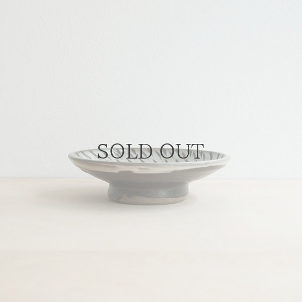 画像2: 【小鹿田焼（坂本工）】 3.5寸皿 トビカンナ (2)