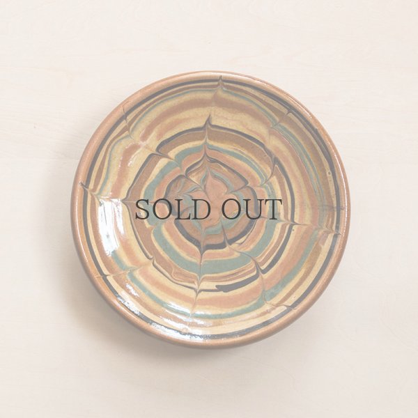 画像1: 【湯町窯】5号皿（A） (1)