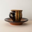 画像3: 【湯町窯】カップ&ソーサー ウズラ(C) (3)