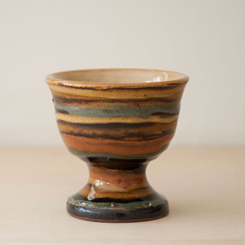 唐　黒釉杯　魯山段店窯　茶杯　ぐい呑　褐釉 黒釉湯呑 | cup | gallery mus
